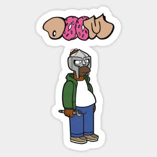 Mf Doom Rapper Sticker